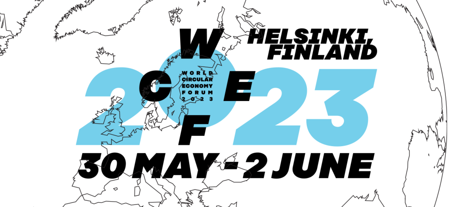 Logo for World Circular Economy Forum 2023